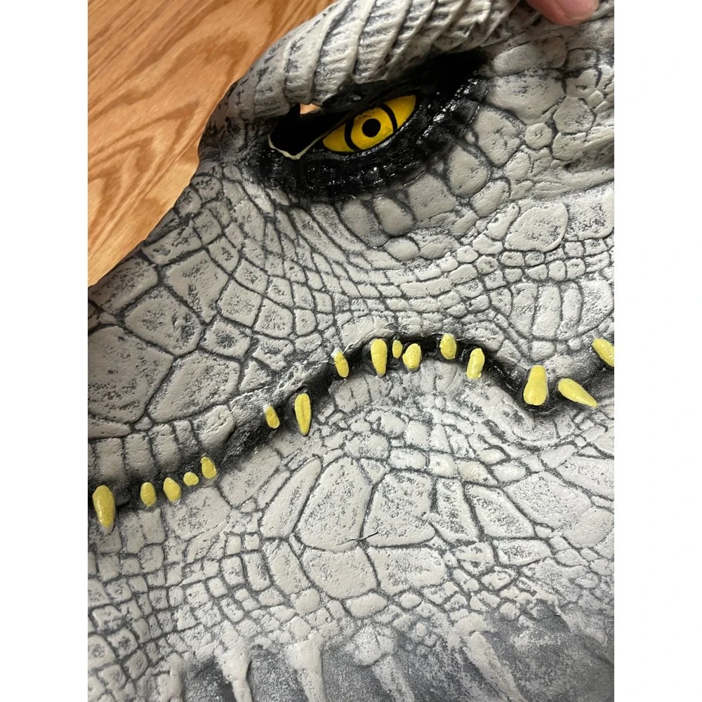Don Post Studios Alhino Dragon Mask Halloween Costume Gray